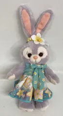 東京ディズニーシー ぬいぐるみバッジ ステラルー(緑系/花柄)/Duffy & Friends' Sunny Fun 2021