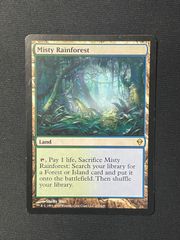 【MTG・土地】Misty Rainforest／霧深い雨林（英語）
