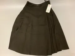 N36 新品未使用品 Leilian レリアン フレアスカート ブラウン 9号