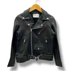 beautiful people ビューティフルピープル vintage leather THE / a riders jacket ライダース 1875402401 黒 ブラック サイズ140 レディース 秋 ゴーゴー古着マルイ北千住店 13 No.599