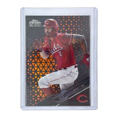 TOPPS MLBカード CHROME BLACK NICK CASTELLANOS CINCINNATI REDS 05/25 #28 送料無料 中古 IT1