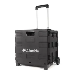 美品 Columbia コロンビア 非売品 ノベルティ 折りたたみ キャリー ワゴン ブラック 黒 アウトドア グッズ アイテム 収納 インテリア【メンズ】のサムネイル
