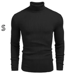 [S]秋冬 コーデ メンズ  服 シンプル ファッション オシャレ 大人 かっこいい 大きいサイズ ストリート 紳士服  セーター タートルネックセーター アメリカン 長袖 プルオーバー