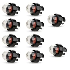 【人気商品】DFsucces プライマリーポンプ プライミングポンプ 内径約15mm 総長約33.5mm チェーンソー交換用部品 草刈機 パーツ 草刈機用部品 修理交換（10個セット）