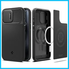 【特価セール】カメラレンズ保護 オプティック・アーマー・マグフィット Magsafe対応 ケース ACS06599 Max Pro 15 (ブラック) iPhone Spigen