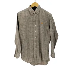 ポロバイラルフローレン Polo by RALPH LAUREN HAMILTON BD コットン チェック柄長袖シャツ メンズ JPN：M 