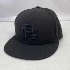 01yw0459 ニューエラ×レイニングチャンプ NEW ERA REIGNING Champ キャップ (サイズ7 1/4) ブラック メンズ ウール 帽子 【中古品】のサムネイル