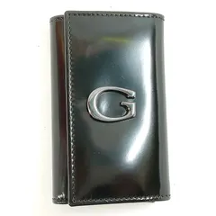 【中古】GUCCI グッチ 6連キーケース ブラック エナメルレザー 033.2031.0808.5