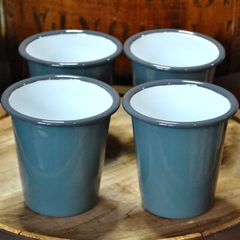 新品　FALCON ファルコン エナメルウェア タンブラー　4個セット ファルコンのタンブラーは色使いが素敵すぎるのです - inzak編集