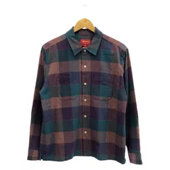 【中古】FW24　Supreme PLAID FLANNEL SHIRT S　シュプリーム[66]のサムネイル