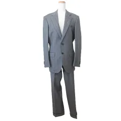 トゥモローランド TOMORROWLAND × Ermenegildo Zegna スーツセットアップ ウール ヘリンボーン 46 グレー のサムネイル