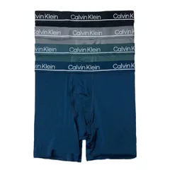 カルバンクライン Calvin Klein(CK) 肌着 ボクサーパンツ ボクサーブリーフ 下着 前閉じ マイクロファイバー 4枚セット NP2756O 420
