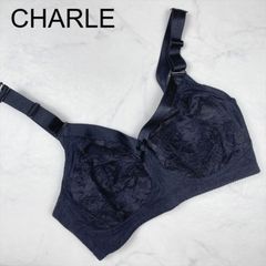 【新品未使用】CHARLE　シャルレ　ブラジャー　D70　ブラック　ランジェリー　下着　プレゼント　ギフト　レース　刺繍