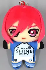 【中古】ぬいぐるみマスコット・ぬいぐるみバッジ 千切豹馬 新英雄大戦 ぬいぐるみマスコット 「ブルーロック展」