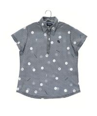 【ランクA美品！】パーリーゲイツ｜レディース｜1 (M相当)｜半袖ポロシャツ｜中古ゴルフ用品