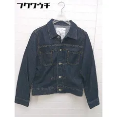 LE JUNジュンメン 秋冬ウールツイルジャケットM紺★J23220 SALE