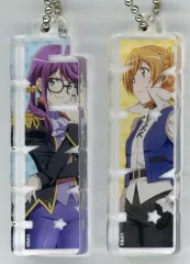 【中古】キーホルダー [単品] 大場なな＆星見純那 オリジナルアクリルキーホルダー2種セット 「Switchソフト 少女☆歌劇 レヴュースタァライト 舞台奏像劇 遙かなるエルドラド ファミ通DXパック」 同梱特典