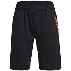 アンダーアーマー(UNDER ARMOUR) ショートパンツ スタント3.0 ショーツ プリント ボーイズ 1361804 ブラック/アフターバーン/アフターバーン YLサイズ