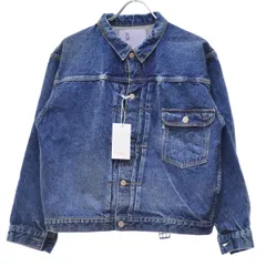 【極美品】TANAKAタナカ　デニムジャケットGジャン　アイボリー　ユニセックス 極美品】TANAKAタナカ デニムジャケットGジャン アイボリー ユニ