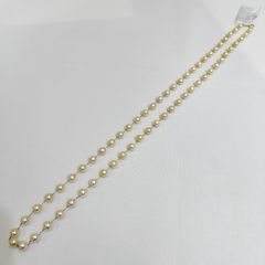 K18YG あこや真珠ステーションネックレス