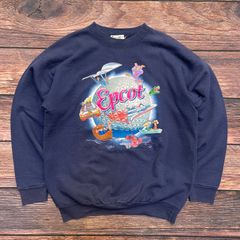 美品】 【希少】 25周年 Disney 刺繍スウェット トレーナー S 灰