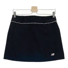 サイズ：1 NEW BALANCE ニューバランス  裏起毛 スカート レオパード柄 ブラック系 [240101240757]# ゴルフウェア レディース ストスト