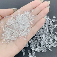 G-17★【穴あき】ツヤ有り!高透明!さざれ石 30g 水晶