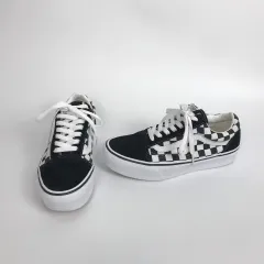 VANS(バンズ) オールドスクール チェッカーボード フラットフォーム スニーカーズ 靴 レディース 240