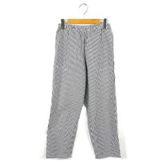 DANTON SL32-114-01 JD-2540 LHP EASY PANTS ヒッコリー イージーパンツ サイズ36 ストライプ柄 ホワイト/グレーのサムネイル