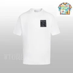 【今日WTO】BURBERRY 260g Custom Cotton クルーネック短袖 T-MT44