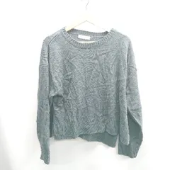 ◇ ⊇ A day in the life UNITED ARROWS ストレッチニット 長袖 セーター サイズM グレー レディース E  【1410100054954】