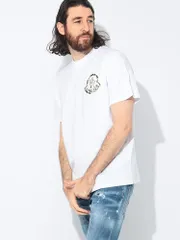 MONCLER (モンクレール) 胸ロゴ クルーネック 半袖 Tシャツのサムネイル
