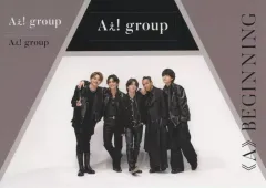 【中古】シール・ステッカー Aぇ! group A6ステッカー 「CD <<A>> BEGINNING UNIVERSAL MUSIC STORE限定盤」 購入特典