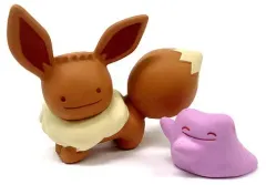 【中古】トレーディングフィギュア イーブイ＆メタモン 「ポケットモンスター フィギュアコレクション へんしん!メタモン Vol.3」 ポケモンセンター限定