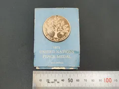 国連記念メダル　フランクリンミント　(ネックチェーン付き) 2025年最新】Yahoo!オークション -国連メダルの中古品・新品・未