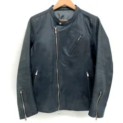 【美品✨】NO ID. ノーアイディーラムレザーフードジャケット 羊革 即完売◎ NO ID. ノーアイディーラムレザーフードジャケット 羊革 即完売◎