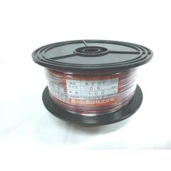 ＡＶＳＦ-D　０．５ｓｑ　色違いビニルコード　100ｍリール巻 電線