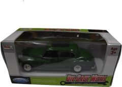 ダイキャスト ヴィンテージカー プルバック機能付き 1/32スケール 完成品 モデルカー緑