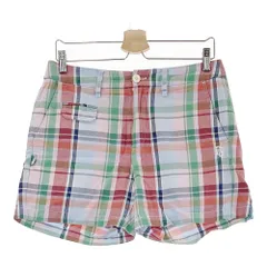 サイズ：1 PEARLY GATES パーリーゲイツ  ストレッチ ショートパンツ チェック柄 グリーン系 [240101426804] ゴルフウェア レディース ストスト