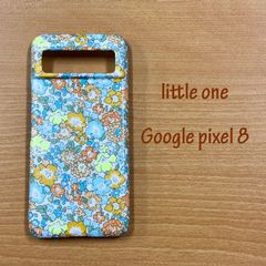 【リバティ生地】ミッシェルネオンイエロー  Google Pixel 8