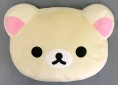 【中古】クッション・抱き枕・本体(キャラクター) コリラックマ/チャイロイコグマ なかよしクッション 「リラックマ×ローソン 2018年 春のリラックマフェア」 スタンプ交換景品