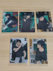 aca103 呪術廻戦 ウエハース カード 伏黒恵 SP 5-29 伏黒甚爾