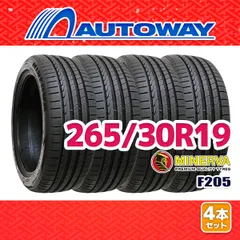 【AUTOWAY】 新品 265/30R19 サマータイヤ MINERVA F205 19インチ 4本セット 夏タイヤ オートウェイのサムネイル