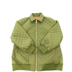 UNIVERSAL OVERALL ユニバーサルオーバーオール DIAQUILT ZIP BLOUSON  OLIVE ダイヤキルト ブルゾン ミリタリー 中綿 新品のサムネイル