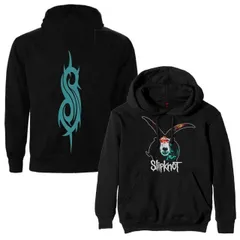 正規品/新品 SLIPKNOT Zip-Upパーカー M Mask + Logo Full Zip Hoodie - Slipknot Official Store
