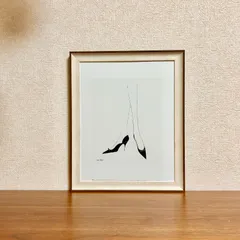 新品☆額縁付アートポスター(BRUCE MCGAW GRAPHICS)☆アンディ・ウォーホル（Andy Warhol）☆ポップアート☆靴☆シューズ☆Untitled (Pair of Legs in High Heels), c. 1958☆201