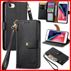 【特価セール】に適用するiPhone SE 第3世代 (2022) / iPhone SE 第2世代 (2020) / iPhone8 / iPhone7 ケース 手帳型 ノートブック型ビジネスフォンケース Rfid携帯電話保護カバー強い吸引力ノートブック型多