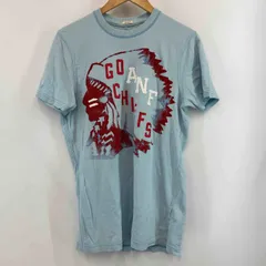 Abercrombie&Fitch アバクロンビーアンドフィッチ 水色　サイズＬ　GO CHIEFS  メンズ Tシャツ（半袖）