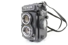 美品　二眼レフカメラ　TEXER AUTO MAT 中古】TEXER テクサ AUTO MAT 二眼レフフィルムカメラ : 中古
