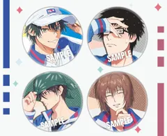 【10個セット】テニスの王子様 越前リョーマ＆不二周助＆手塚国光 ピンバッジ